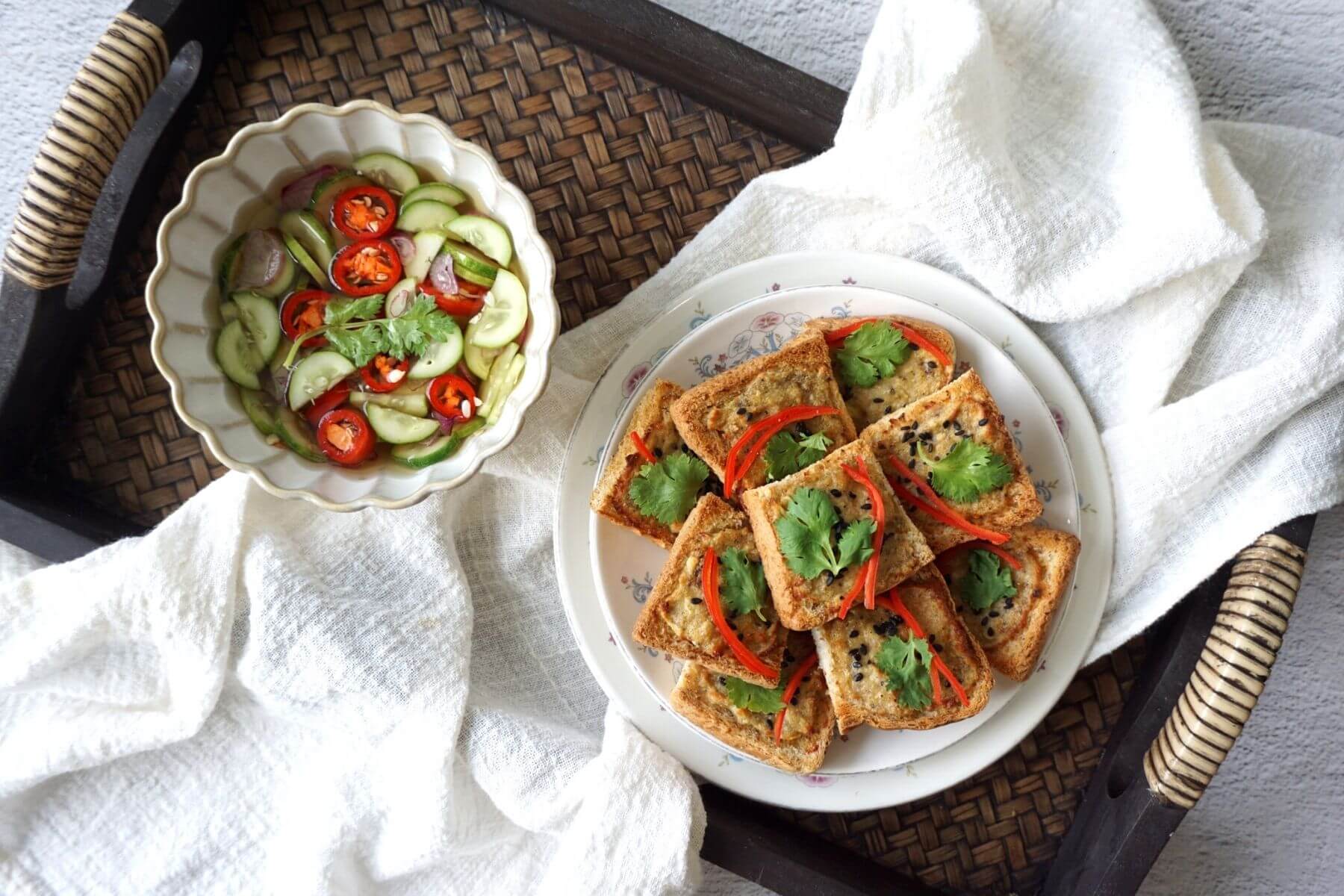 HappyFresh_How_To_Cook_Fried_Minced_Pork_Toast