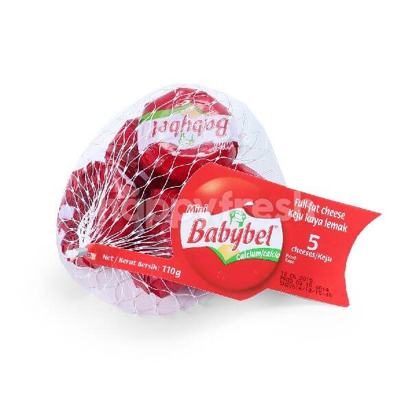 Babybel Keju Padat Lemak Mini
5 x 22 g